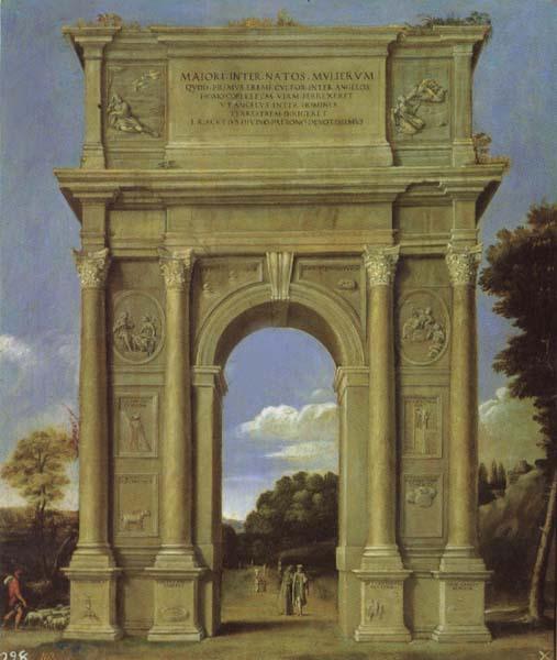 Domenico Ghirlandaio Triumphal Arch China oil painting art